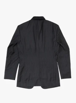 Single Breasted Blazer Navy Pinstripe<Carter Young Fashion