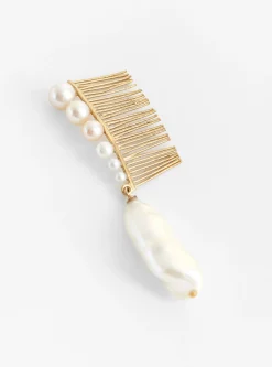 Sister Comb White & Gold<BEATRIZ PALACIOS Hot