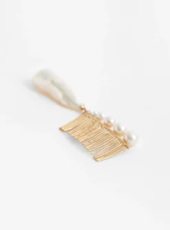 Sister Comb White & Gold<BEATRIZ PALACIOS Hot