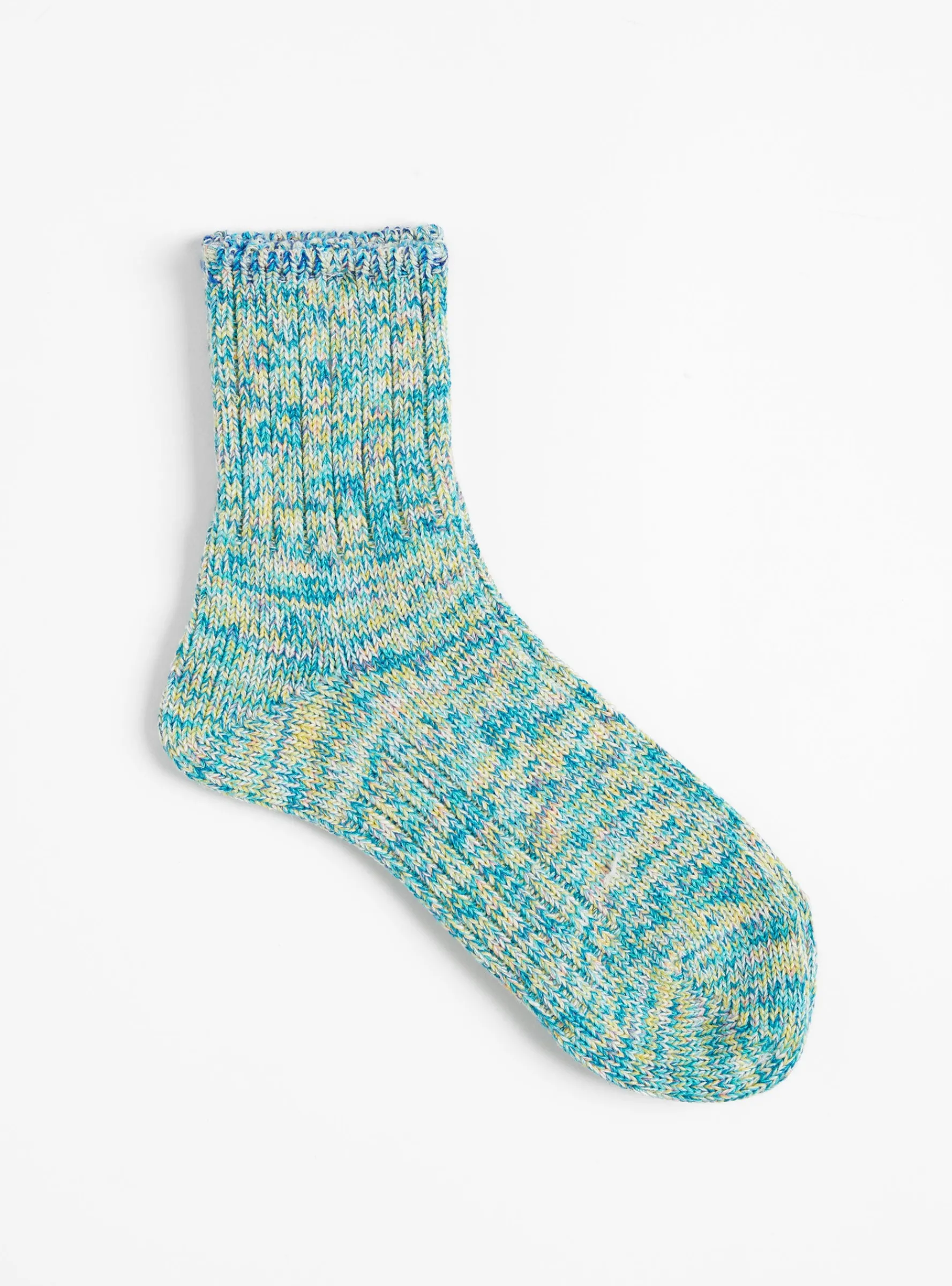 Six Colour Twister Socks Green<Mauna Kea Online