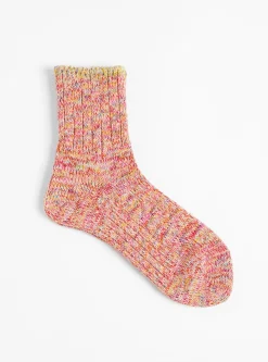 Six Colour Twister Socks Red<Mauna Kea Hot