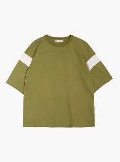 Skate T-Shirt Green and White<YMC Fashion