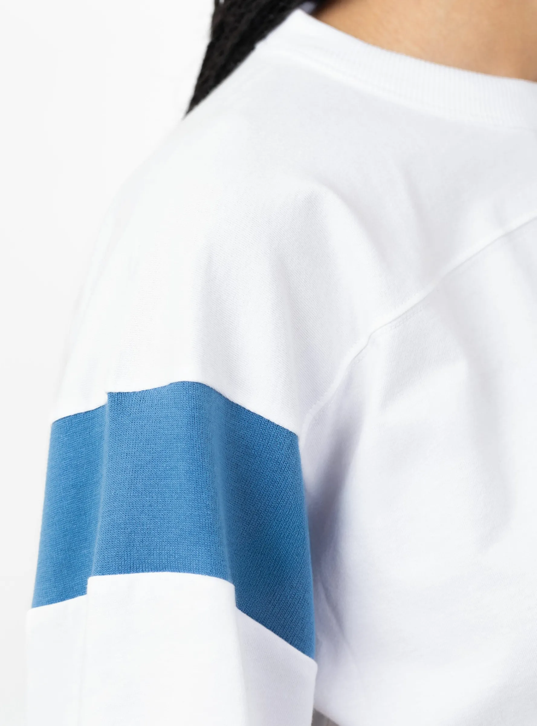 Skate T-Shirt White and Blue<YMC Online