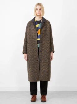 Skog Coat Brown<Minä Perhonen Clearance