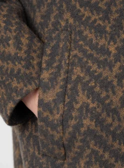 Skog Coat Brown<Minä Perhonen Clearance