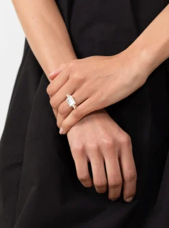 Sling Ring Green Moonstone<Lizzie Ames Best