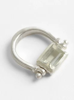 Sling Ring Green Moonstone<Lizzie Ames Best
