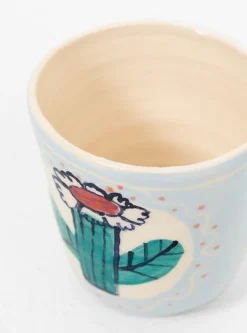 Slipware Flower Tumbler<Celia Wood Sale