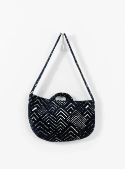Small Echo Bag Navy<Minä Perhonen New