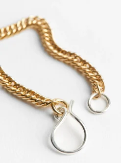 Small Hook Chain Bracelet Gold<BEATRIZ PALACIOS Fashion