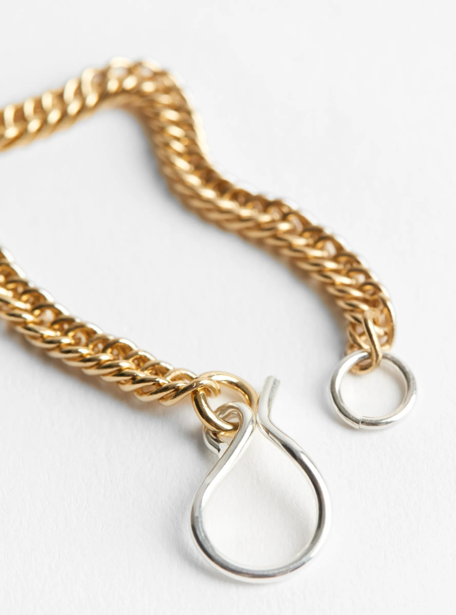 Small Hook Chain Bracelet Gold<BEATRIZ PALACIOS Fashion