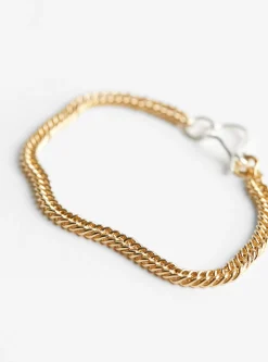 Small Hook Chain Bracelet Gold<BEATRIZ PALACIOS Fashion