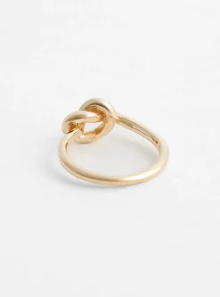 Small Knot Ring Gold Plated<Helena Rohner Fashion