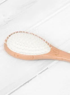 Small Wooden Detangling Brush<Bachca Sale