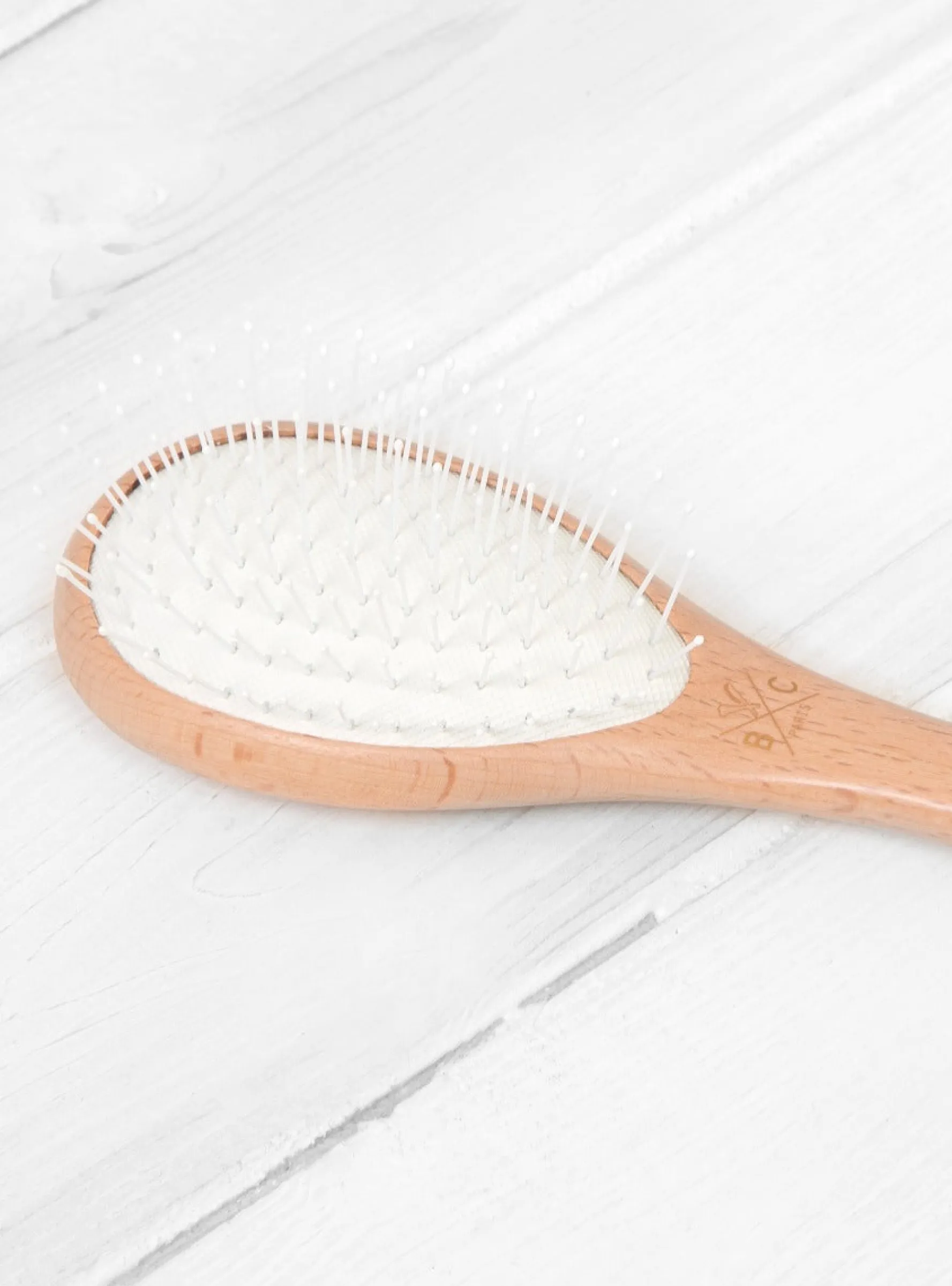 Small Wooden Detangling Brush<Bachca Sale