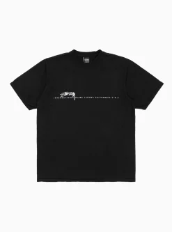 Smooth 80 Tee Black<Stüssy Discount