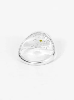 Snail Diamond Ring Silver<Alec Doherty New