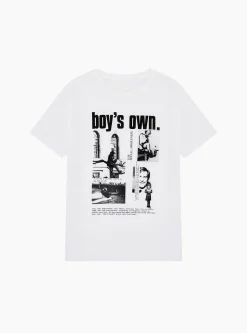 Social Awareness T-Shirt White<Boy's Own Hot