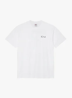 Social Side Tee White<Polar Skate Co. Clearance
