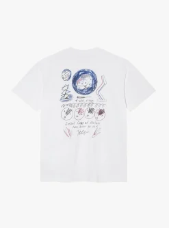 Social Side Tee White<Polar Skate Co. Clearance