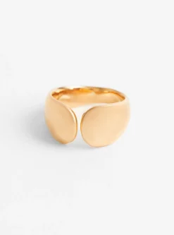 Soft Open Ring Gold Plated<Helena Rohner Fashion