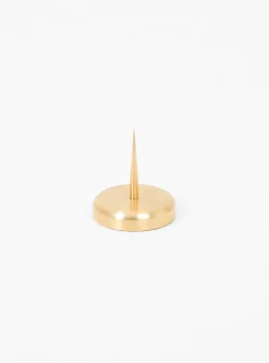 Solid Brass Spike Candle Holder<Wax Atelier Online