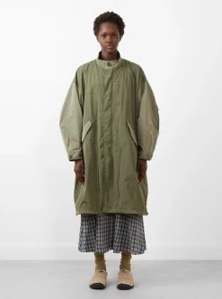 Solotex M-65PK Parka Olive<BEAMS BOY Hot