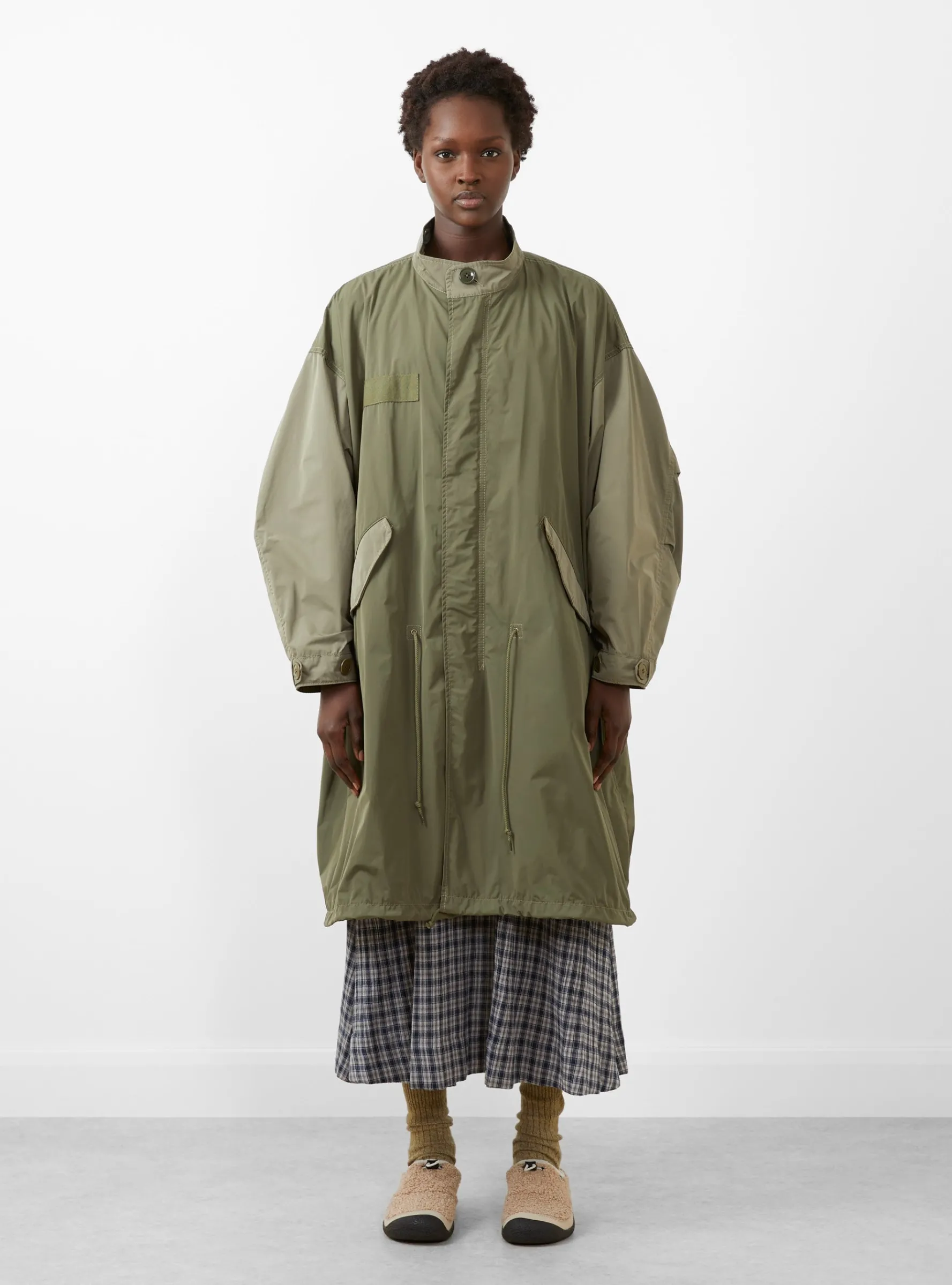 Solotex M-65PK Parka Olive<BEAMS BOY Hot