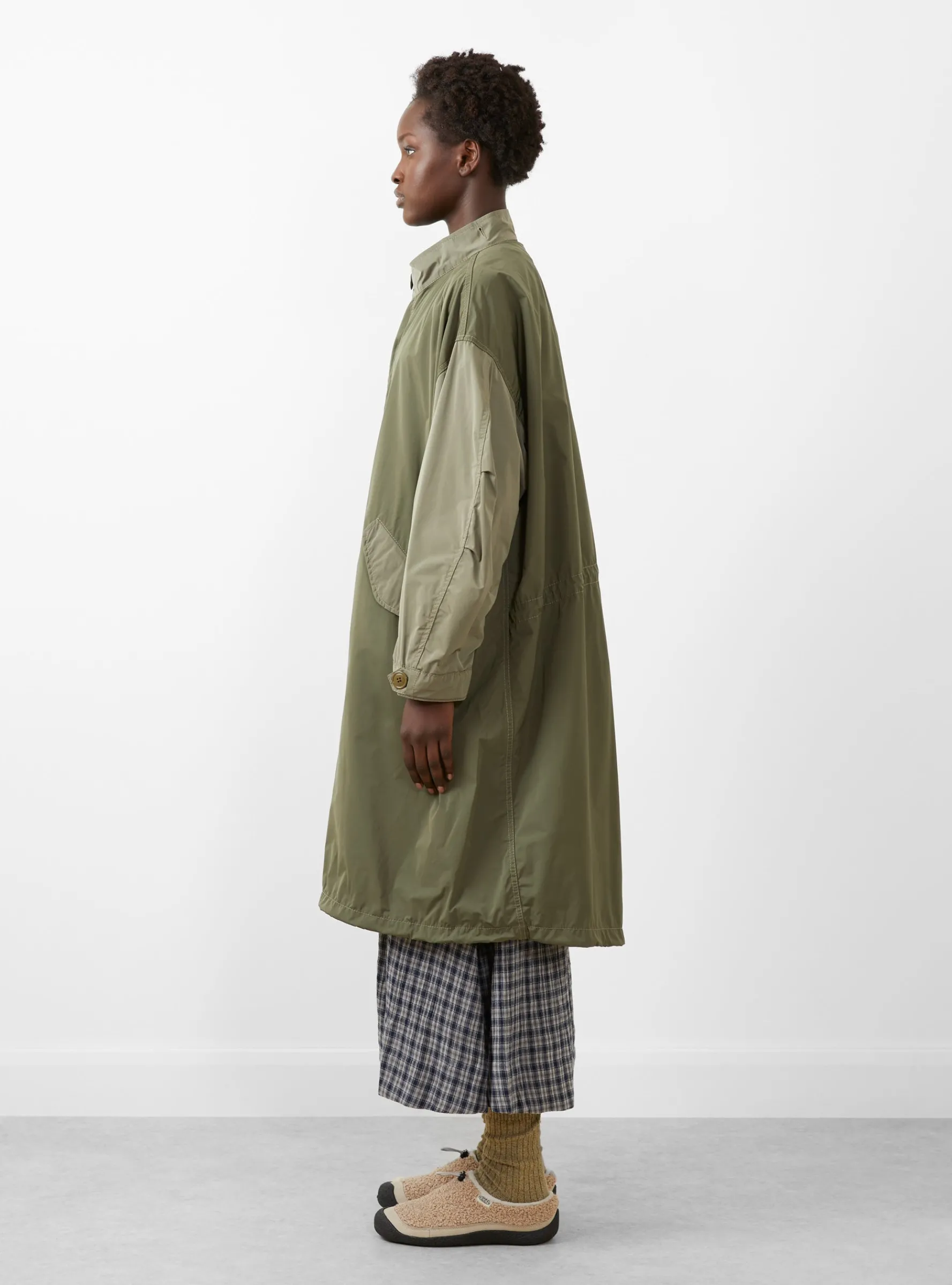 Solotex M-65PK Parka Olive<BEAMS BOY Hot
