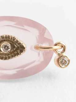 Souad Earring Pink Quartz<Pascale Monvoisin Outlet