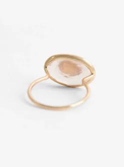 Souad Ring Pink Quartz<Pascale Monvoisin Hot