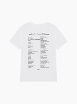 Sounds of the Summer 1991 Playlist T-Shirt White<Boy's Own Clearance