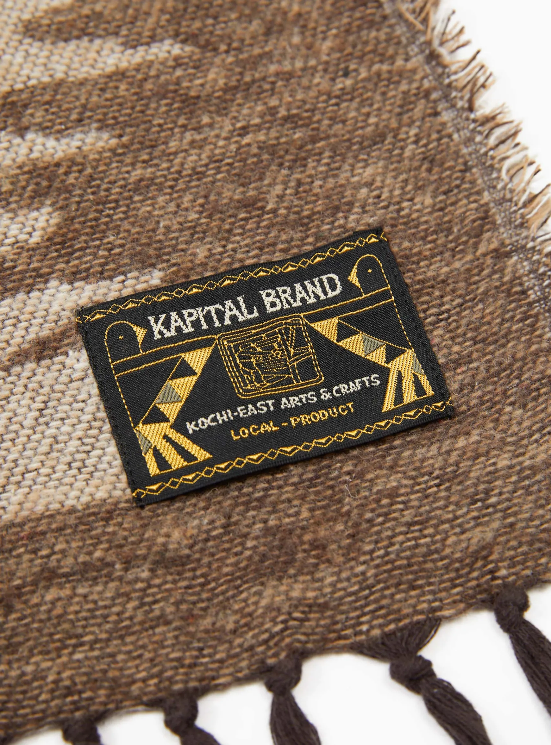 Speakeasy Blanket Brown and Beige<Kapital Fashion