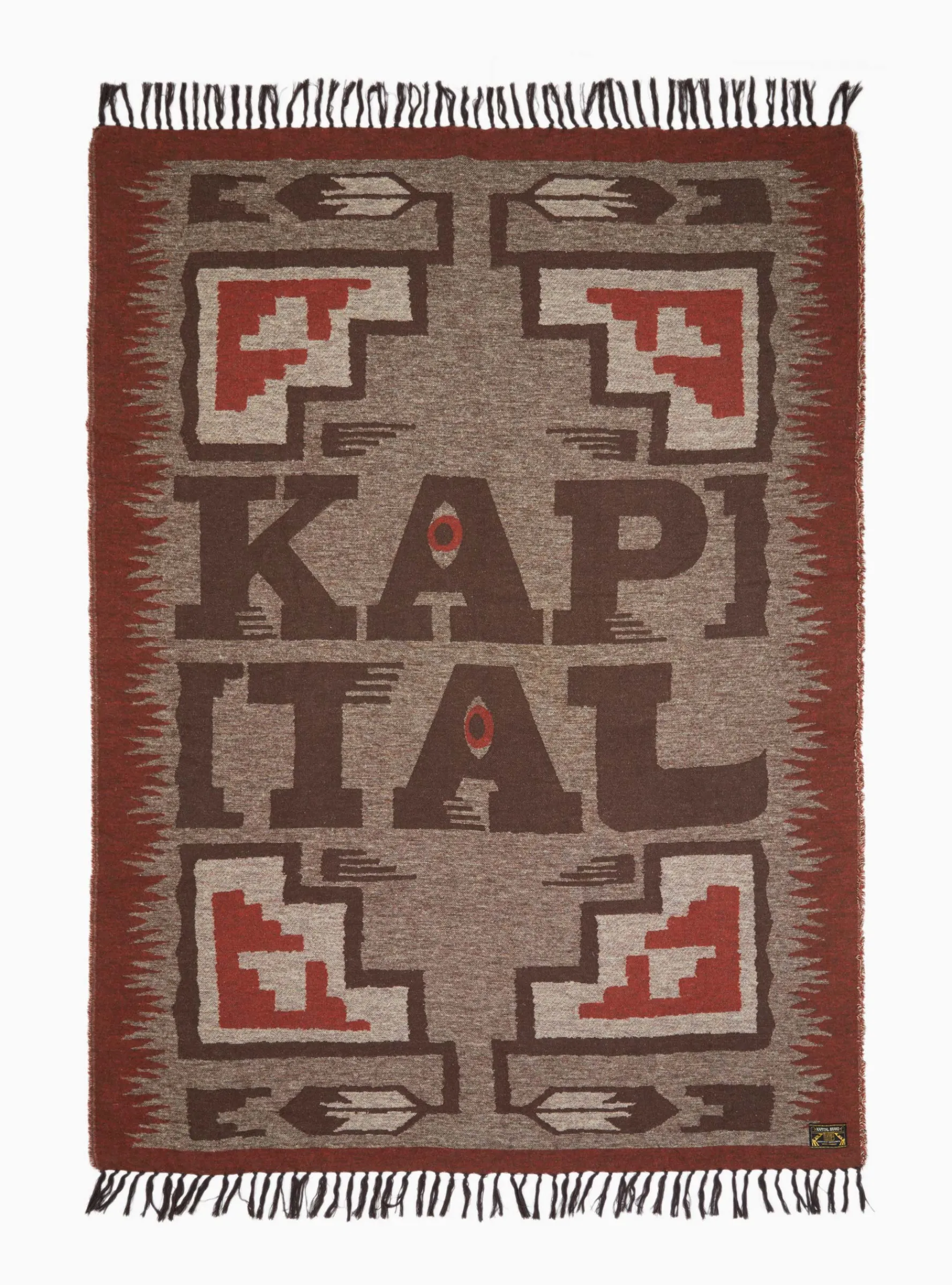 Speakeasy Blanket Red<Kapital Outlet