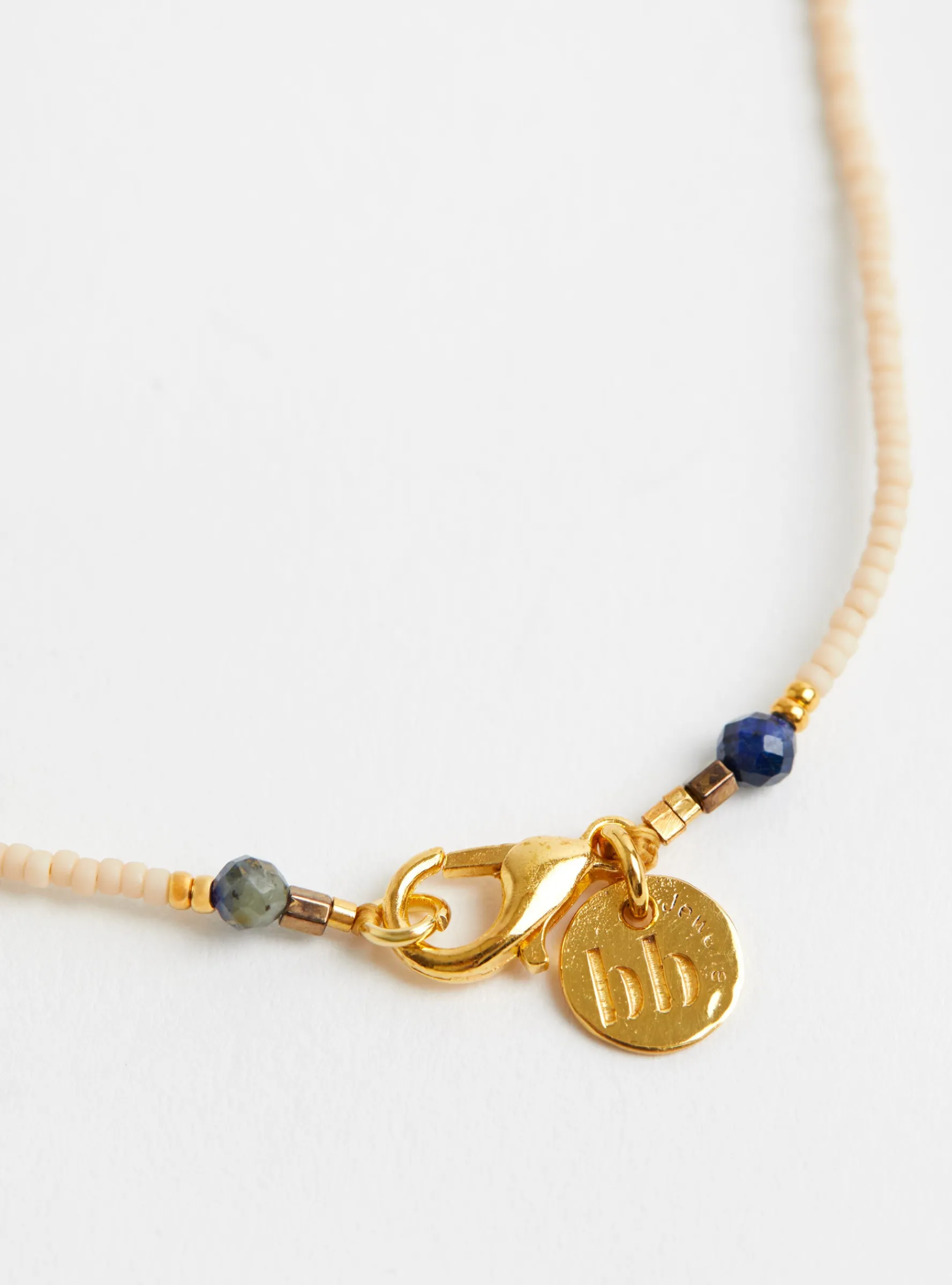Spindle Bead Necklace Cobalt<Blythe Bruckner Sale