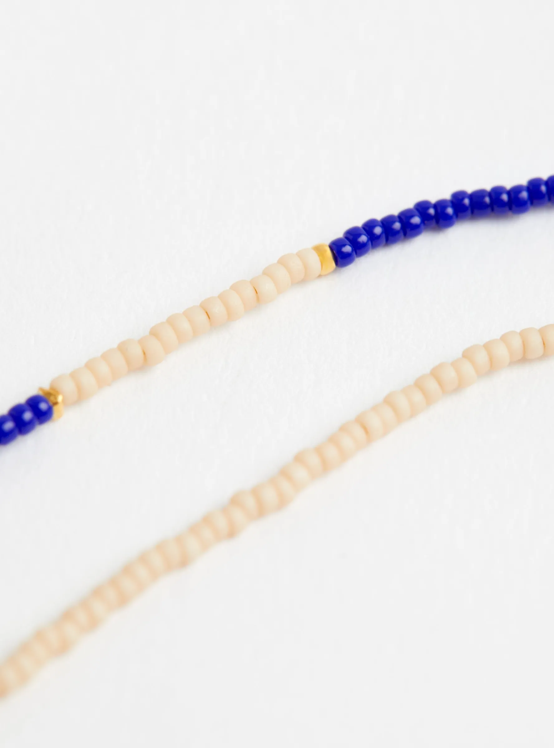 Spindle Bead Necklace Cobalt<Blythe Bruckner Sale