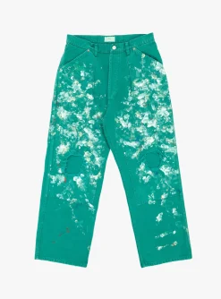 Splash Painter Pants Green<HERILL Online