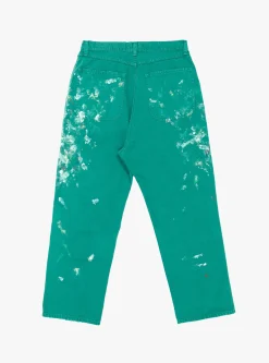 Splash Painter Pants Green<HERILL Online