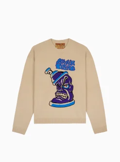 Spray Can Sweater Natural<Brain Dead Online