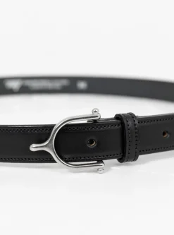 Spur Belt Black & Nickel<Tory Leather Fashion