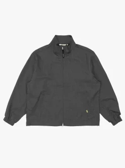Stand Collar Zip Up Blouson Charcoal Grey<Farah Japan New
