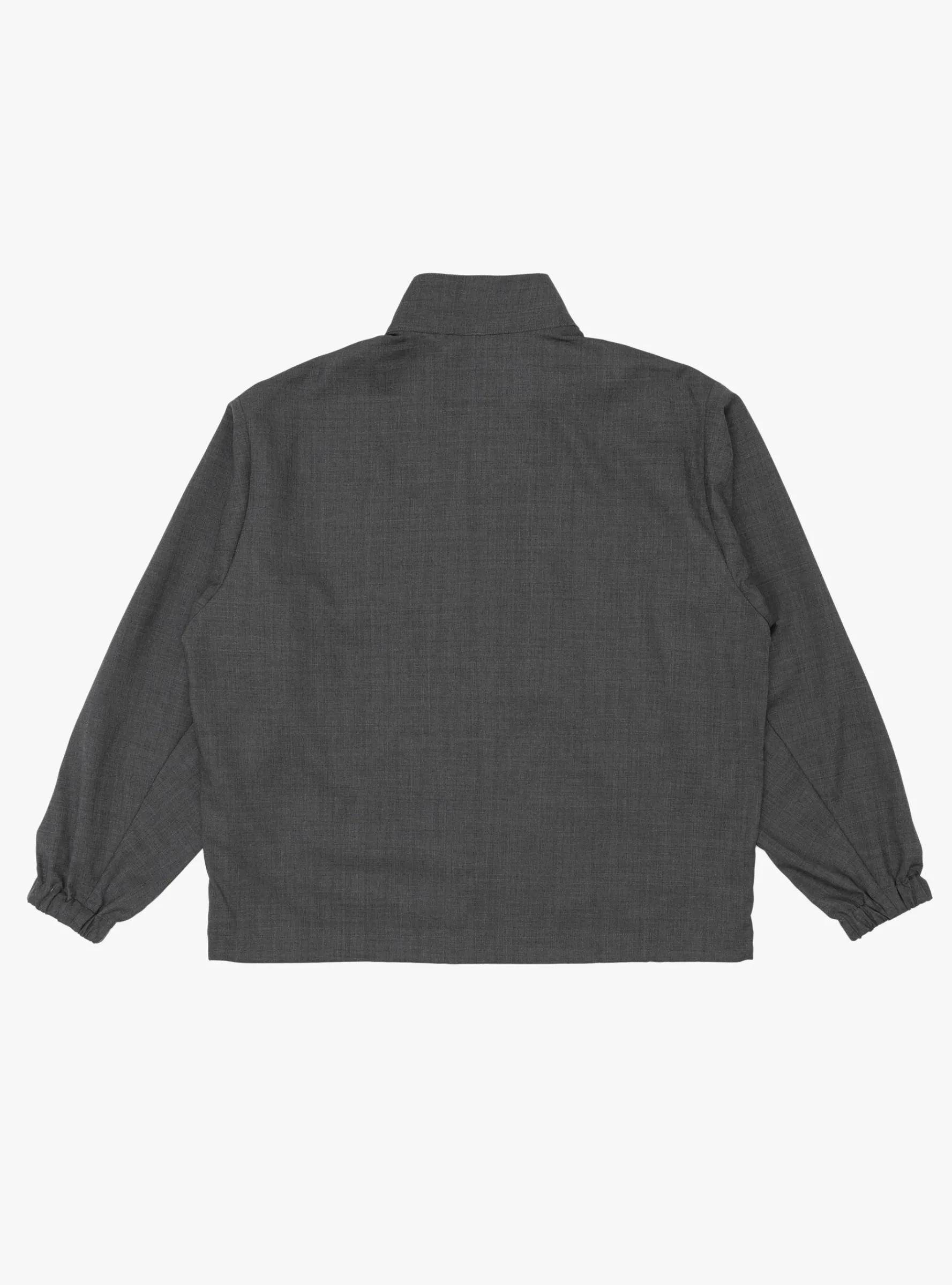 Stand Collar Zip Up Blouson Charcoal Grey<Farah Japan New