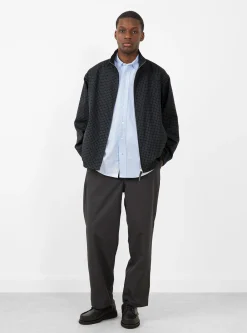 Stand Collar Zip Up Blouson Check<Farah Japan Online