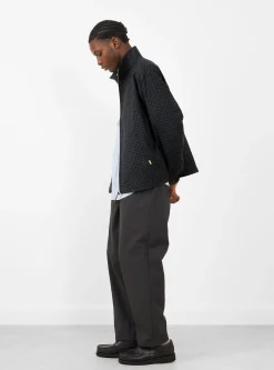 Stand Collar Zip Up Blouson Check<Farah Japan Online