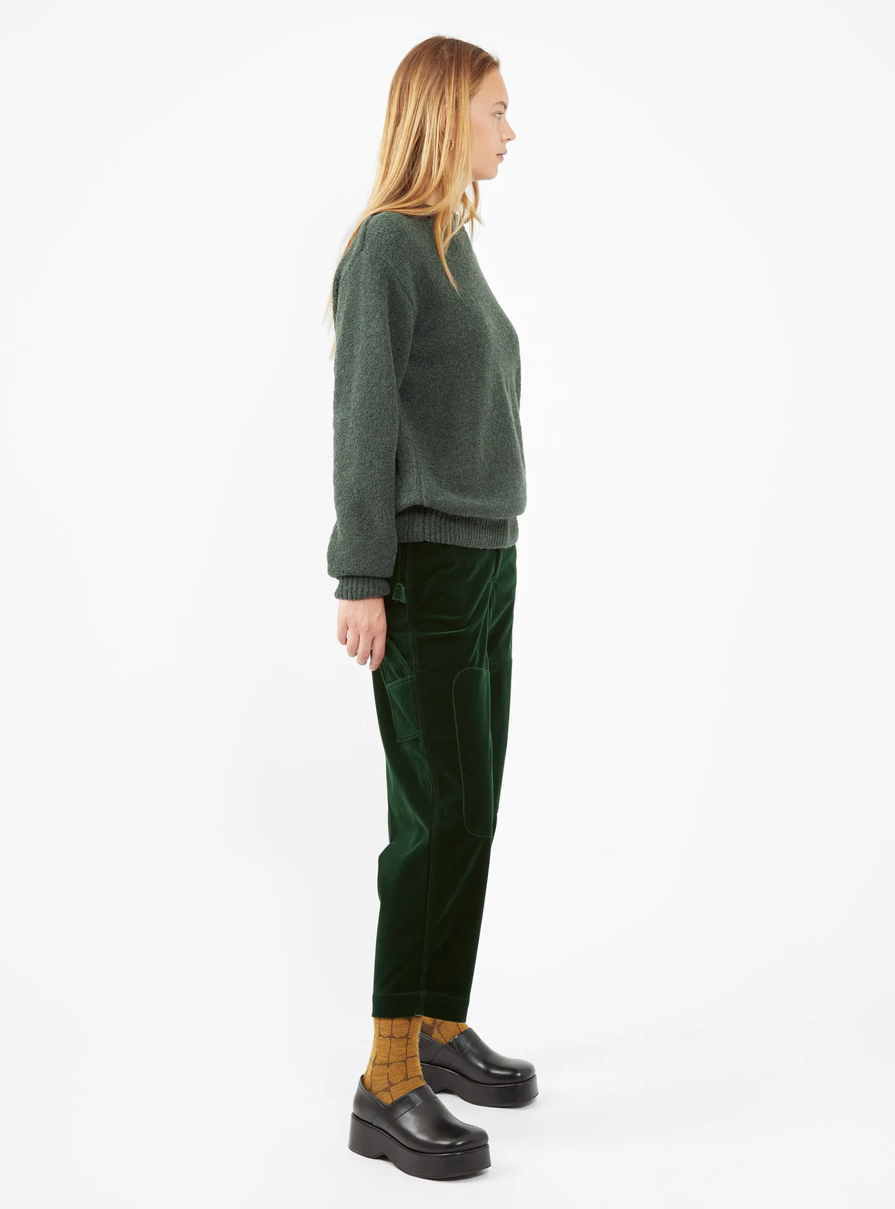Staple Pant Bottle Green<Garbstore Hot