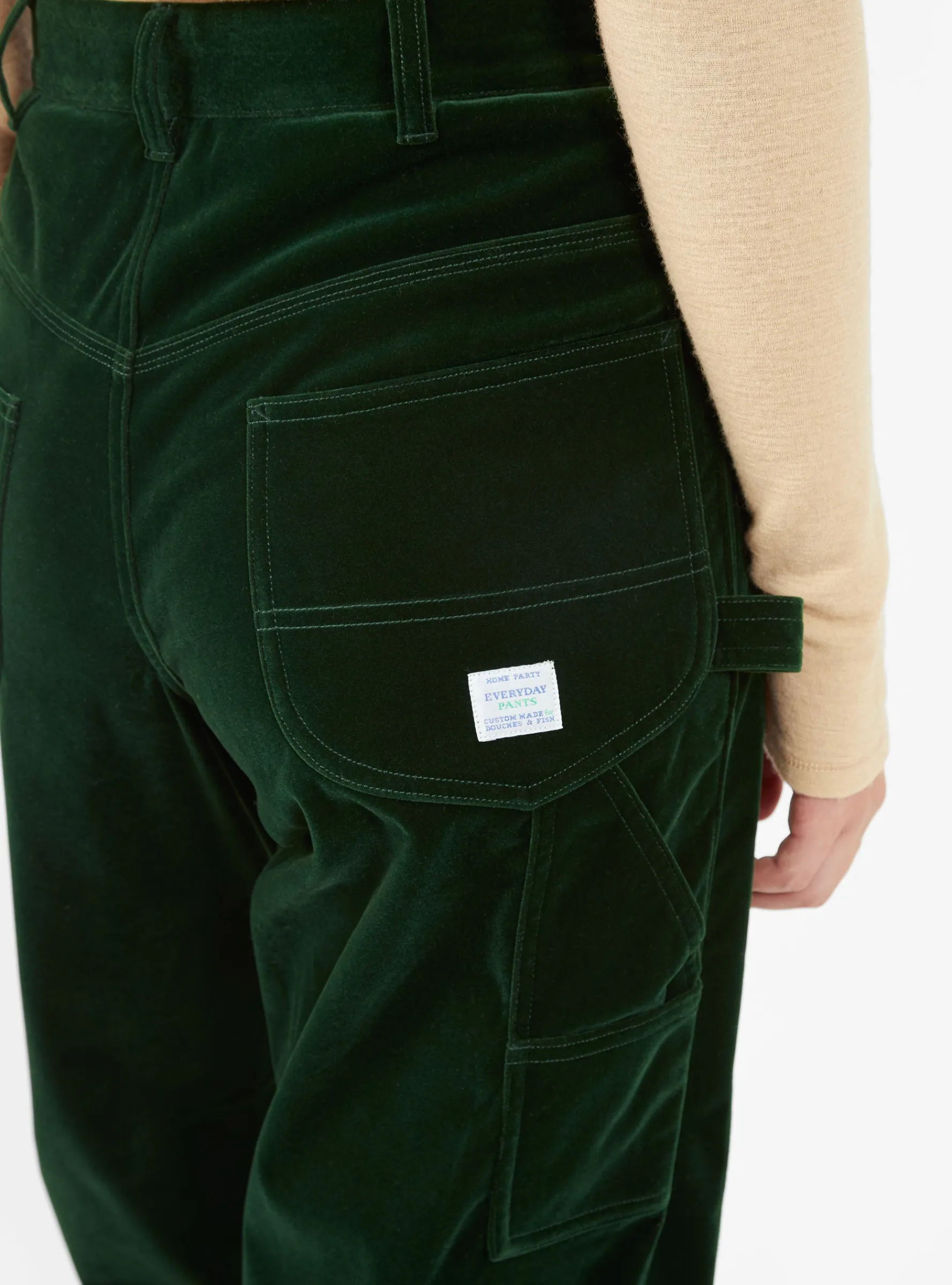 Staple Pant Bottle Green<Garbstore Hot