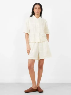 Stella Shirt Buttermilk Patchwork<Sideline Online