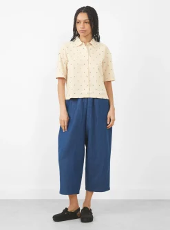 Stella Shirt Ecru Pattern<Sideline Online
