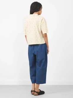 Stella Shirt Ecru Pattern<Sideline Online