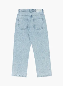 Straight Cut Jeans Light Blue Punch Out<mfpen Online